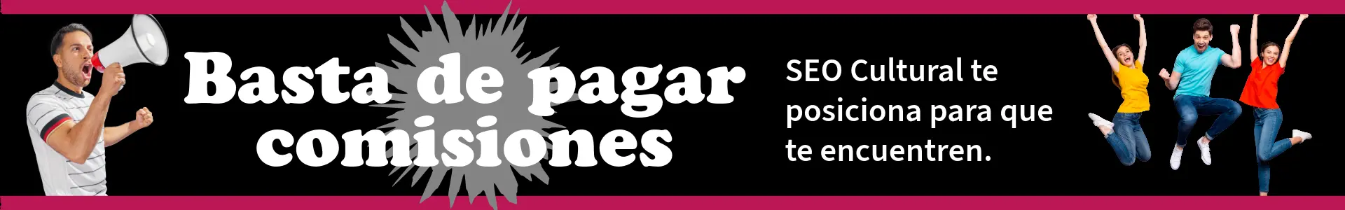 Basta de pagar comisiones