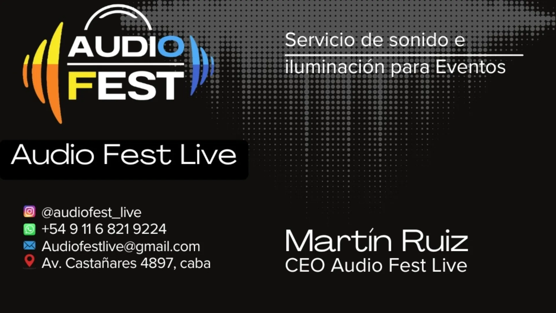 Portada de Audio Fest Company