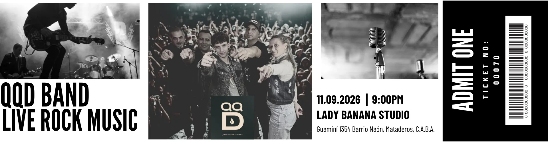Portada de QQD BAND