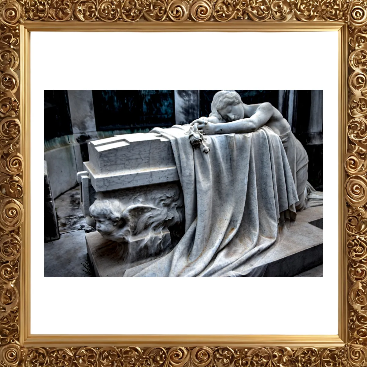 El Cementerio de la Recoleta: vitrales y el olvido